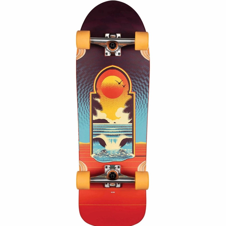 Skate * | Globe Skateboards Aperture 31 Cruiser Complete Skateboard Cult Of Freedom/Portal