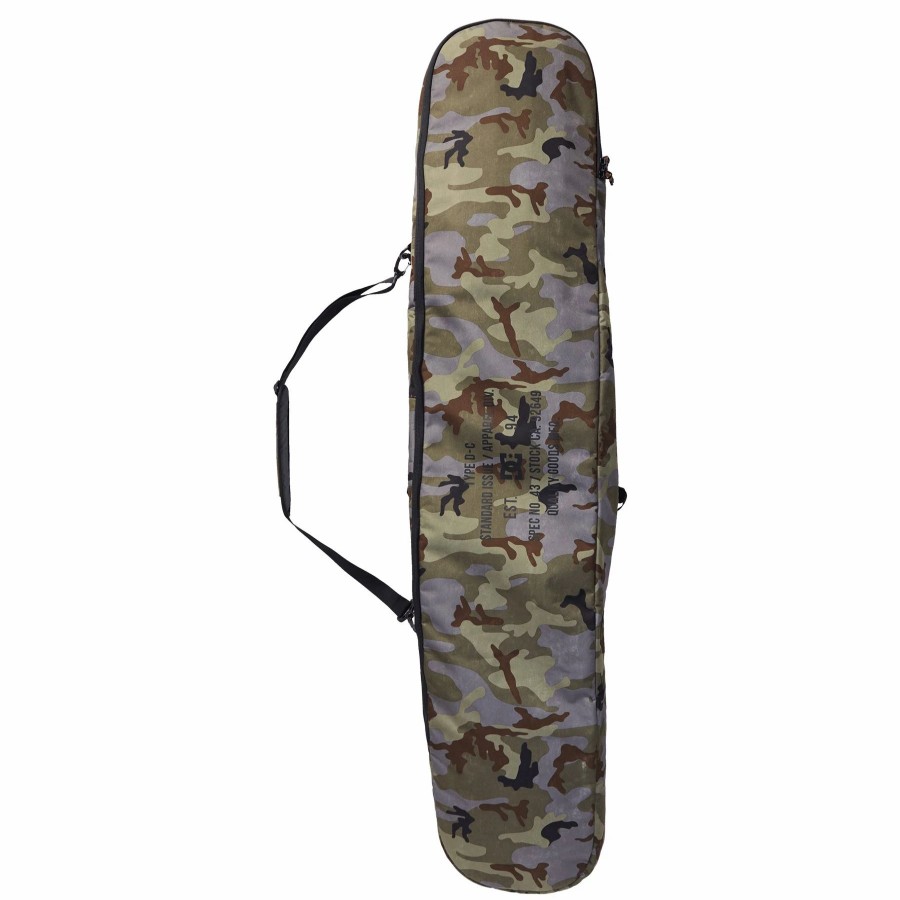 Bags * | Dc Layover Sleeve Board Bag 2022 Woodland Camo Castlerock