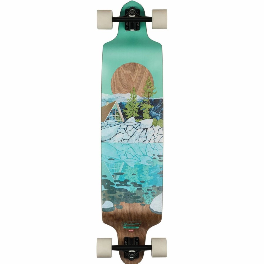 Skate * | Globe Skateboards Bannerstone Lodge 41 Longboard Complete Skateboard