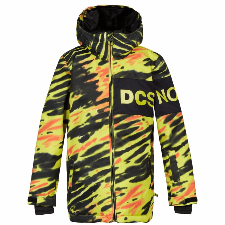 Jackets * | Dc Propaganda Youth Jacket 2022 Angled Tie Dye Sulphur Spring