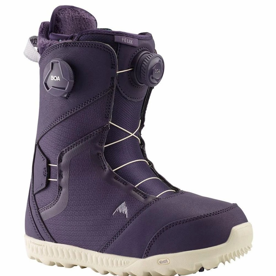 Boots * | Burton Felix Boa 2020 Purple Velvet