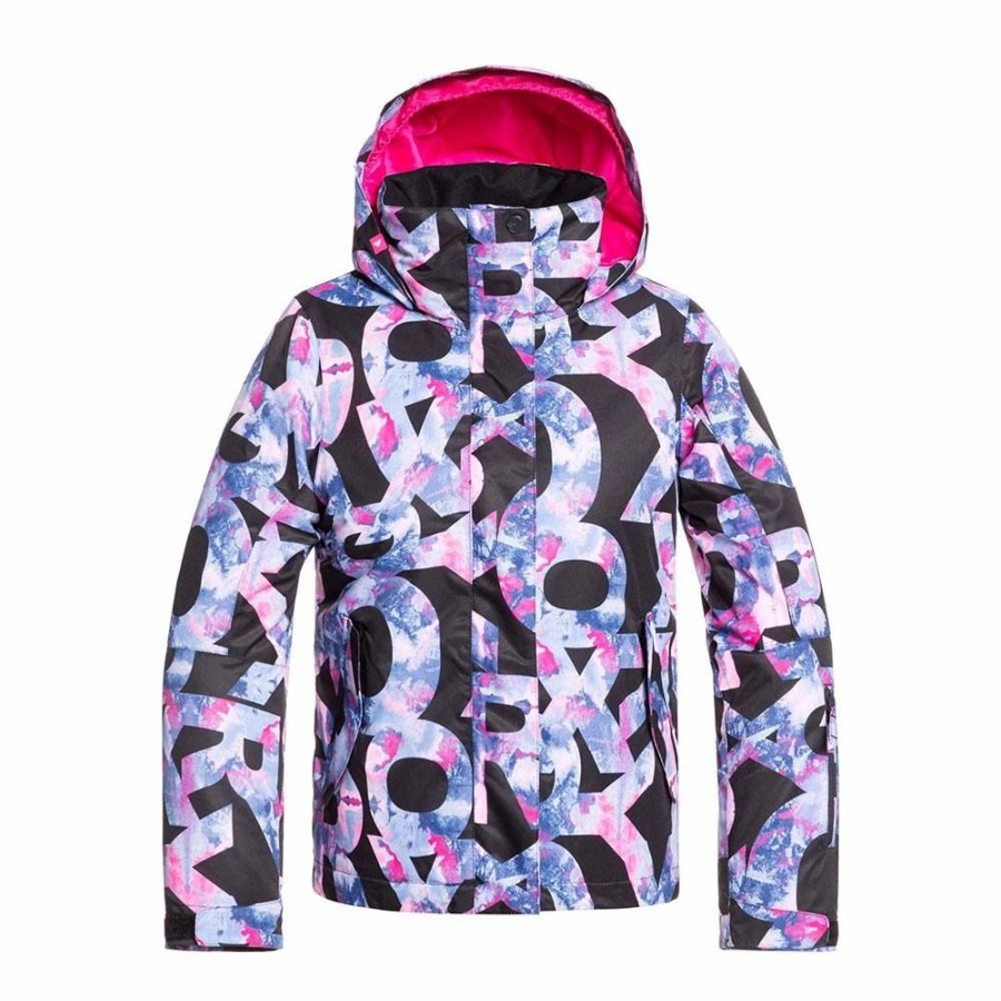 Jackets * | Roxy Jetty Girls Jacket 2020 Famous Alphabet