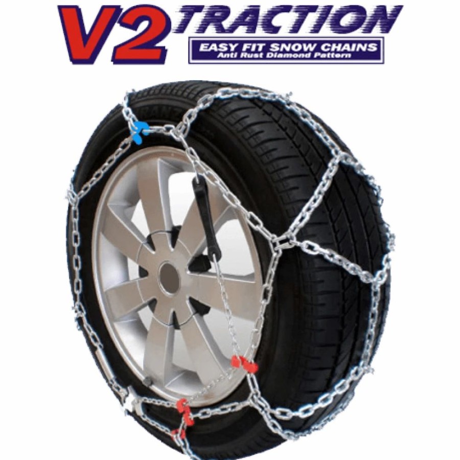 Bags * | V2 Traction 12Mm 2Wd Car Chains