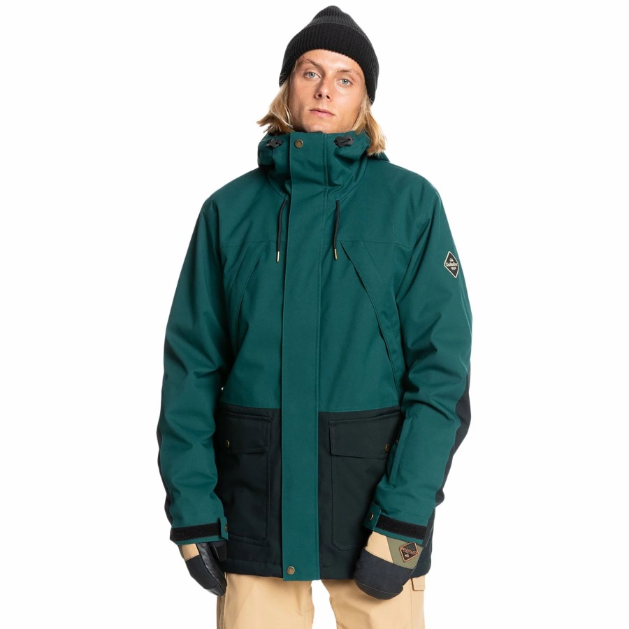 Jackets * | Quiksilver Horizon Jacket 2022 June Bug