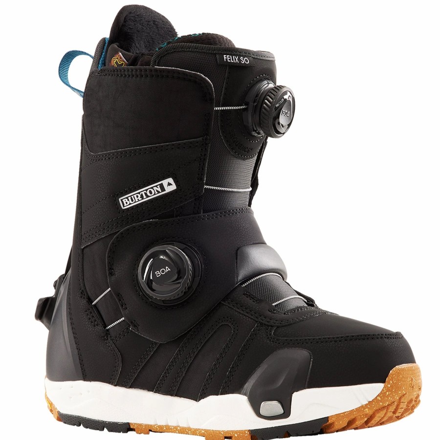 Boots * | Burton Felix Step On Boot 2023 Black