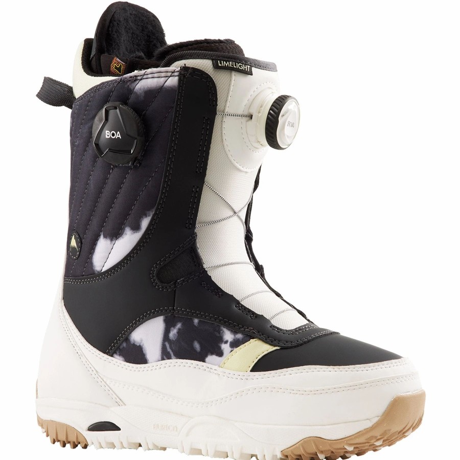 Boots * | Burton Limelight Boa 2022 Stout White/Acid Wash