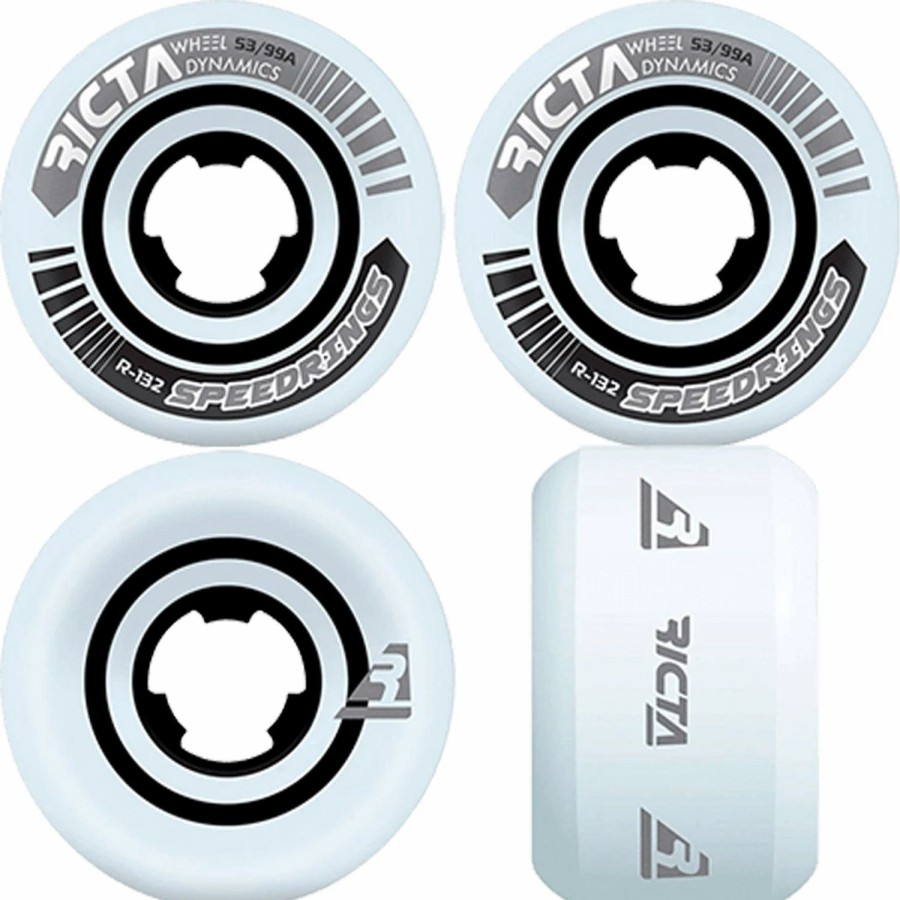 Skate * | Ricta Wheels Speedrings Wide 99A Skateboard Wheels Assorted