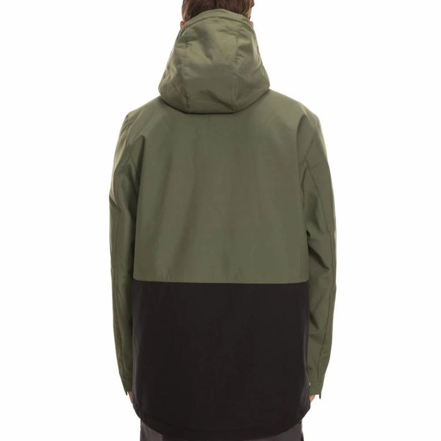 Jackets * | 686 Smarty 3-In-1 Phase Softshell Jacket 2020 Surplus Green Colourblock