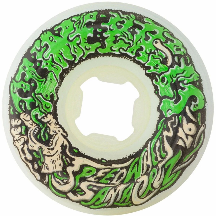 Skate * | Slime Balls 54Mm Vomit Mini White Green 97A Skateboard Wheels