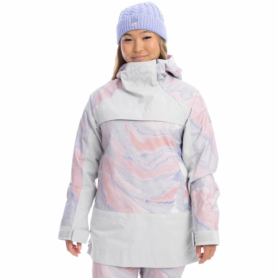 Jackets * | Roxy Chloe Kim Overhead Jacket 2023