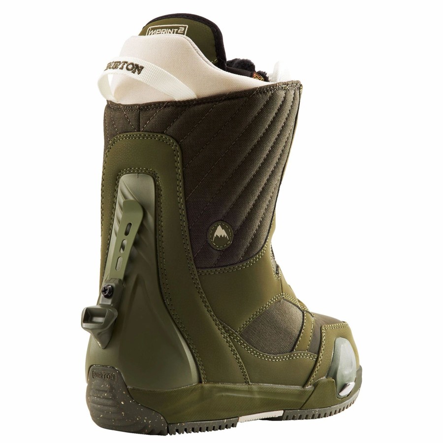 Boots * | Burton Limelight Step On Boot Wide 2022 Dark Green