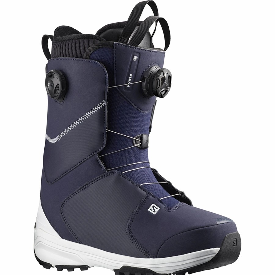 Boots * | Salomon Kiana Focus Boa 2022 Eve Blue/White