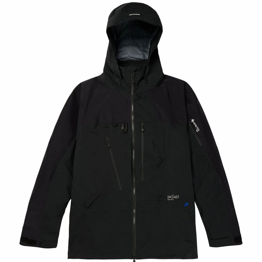 Jackets * | Burton Mens Ak457 Japan Gore-Tex Pro Guide Jacket 2023 True Black