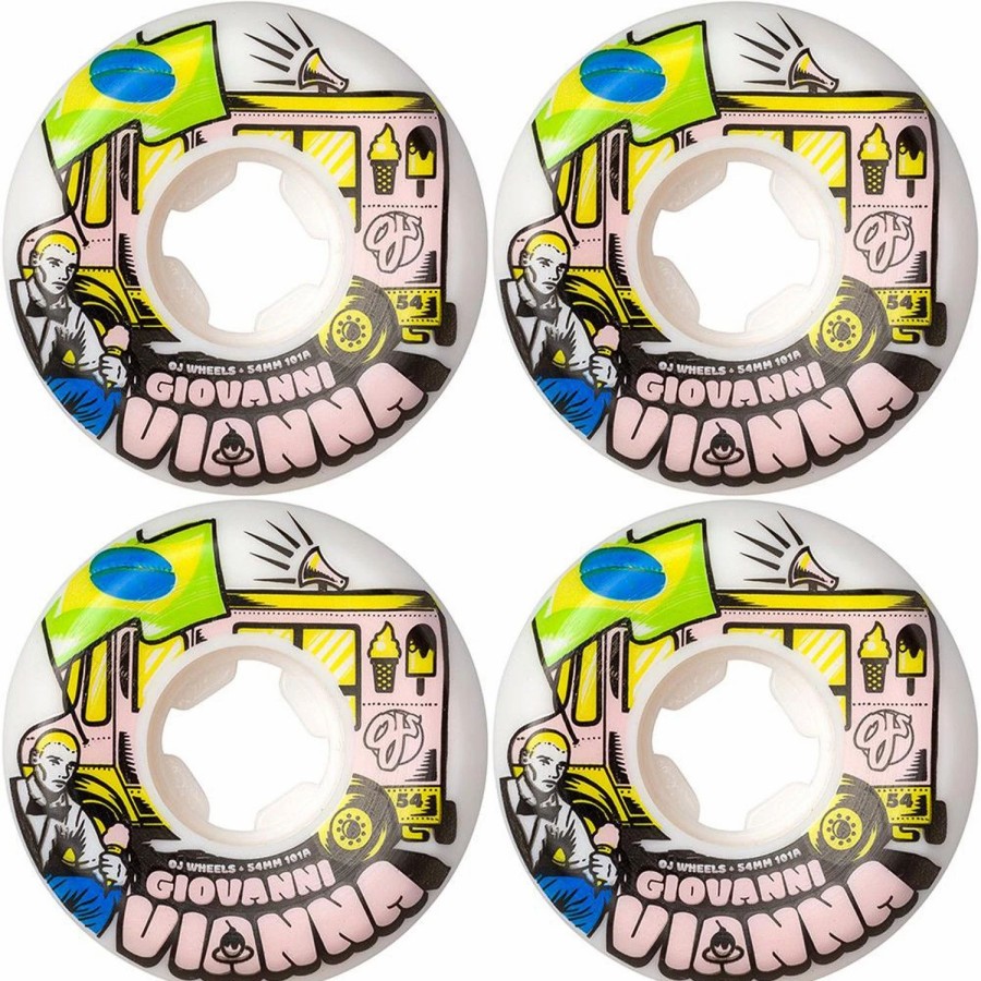 Skate * | Oj Wheels Giovanni Vianna Elite 101A Skateboard Wheels Assorted