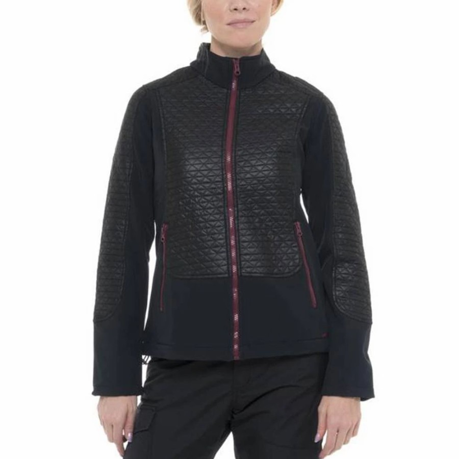 Jackets * | Arctix Womens Blaise Softshell Jacket Black