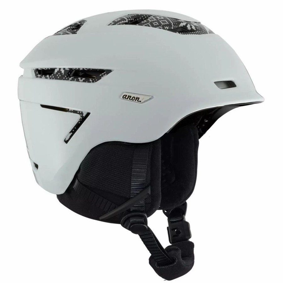 Helmets * | Anon Omega Mips 2018 Apres White