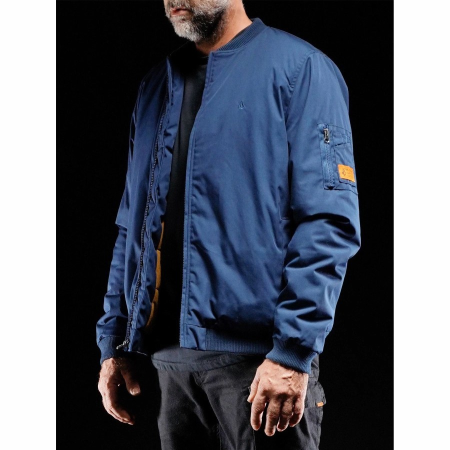 Accessories * | Volcom Workwear Jacket Navy