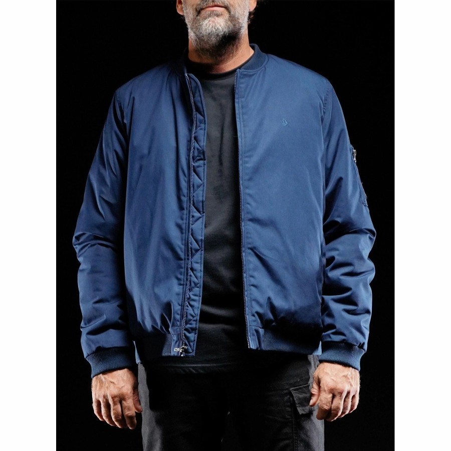 Accessories * | Volcom Workwear Jacket Navy