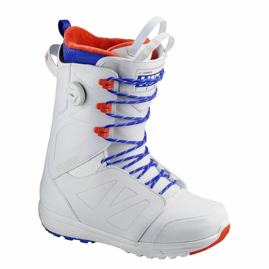 Boots * | Salomon Launch Lace Sj Boa Team White