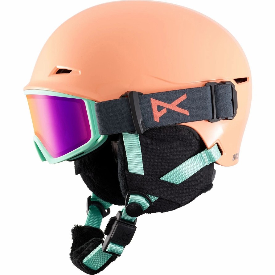 Helmets * | Anon Define 2020 Tangle Peach