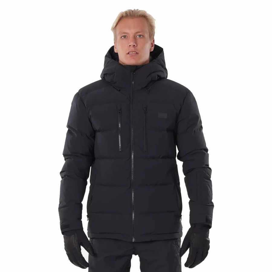 Jackets * | Rip Curl Blaze Down Jacket Black