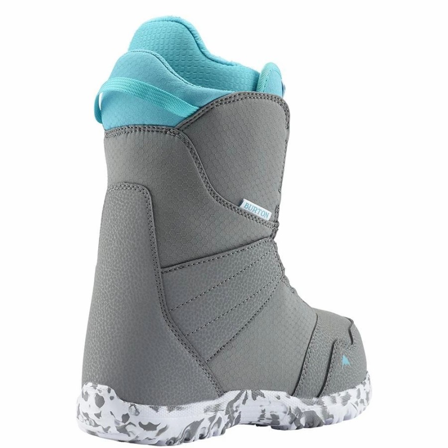 Boots * | Burton Zipline Boa 2020 Gray/Surf Blue