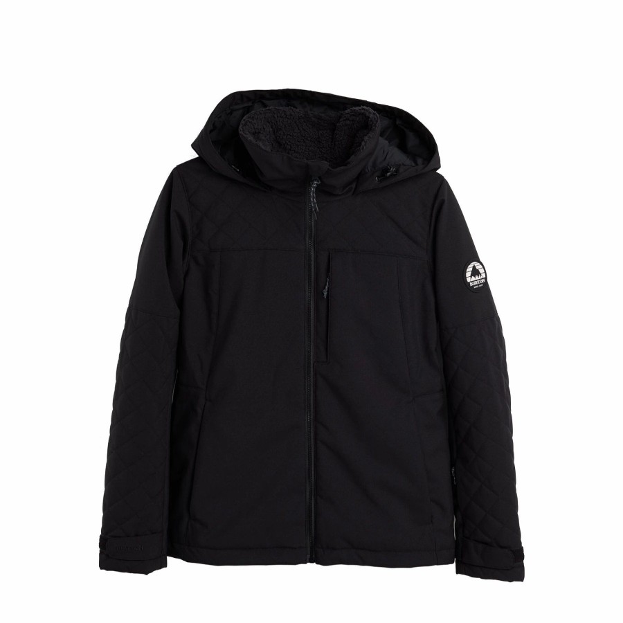 Jackets * | Burton Womens Tulum Stretch Jacket 2021 True Black