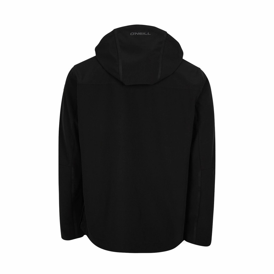 Jackets * | O'Neill O'Neill Anorak Hyperfleece 2022 Black Out