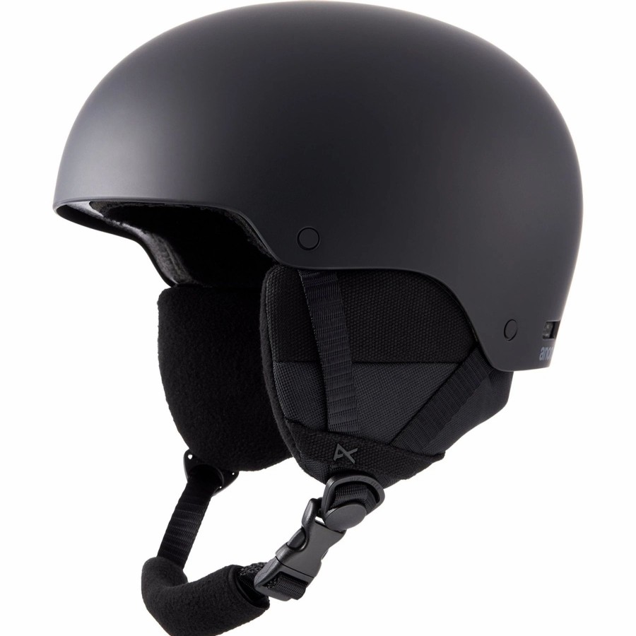 Helmets * | Anon Raider 3 Round Fit 2023 Black