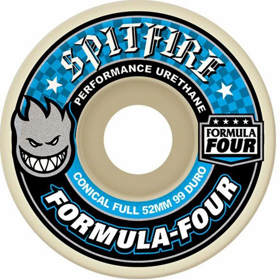 Skate * | Spitfire Wheels F4 99D Conical Full 53Mm Skateboard Wheels