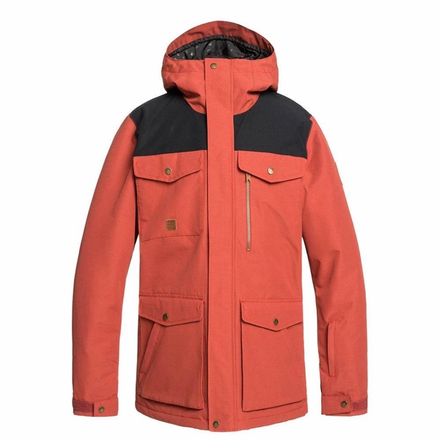 Jackets * | Quiksilver Raft Jacket 2020 Barn Red