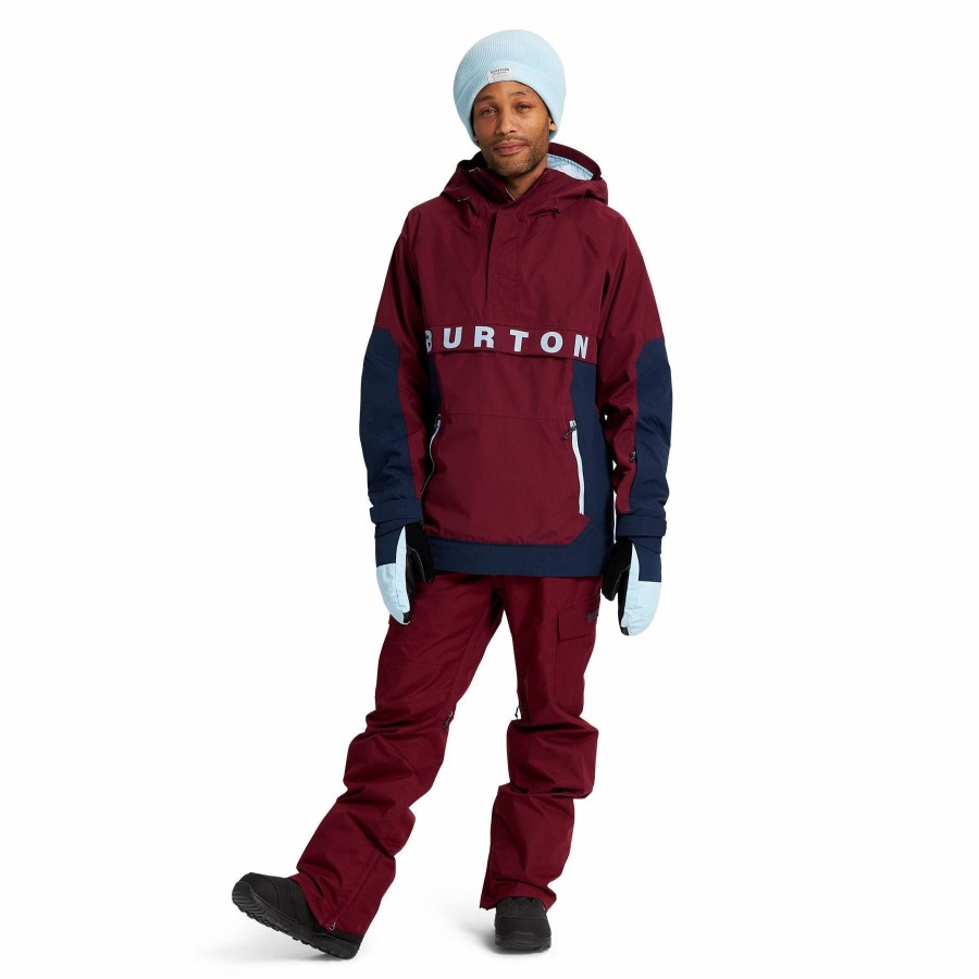 Jackets * | Burton Mens Frostner Anorak 2022