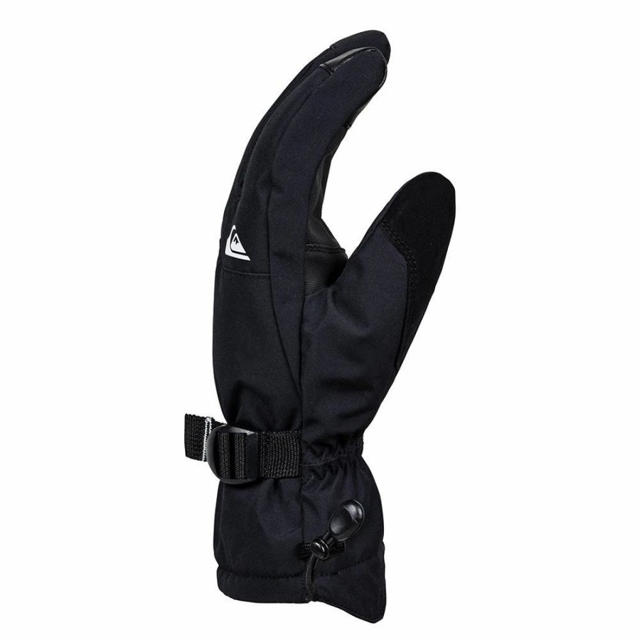 Gloves & Mitts * | Quiksilver Mission Glove 2020 Black