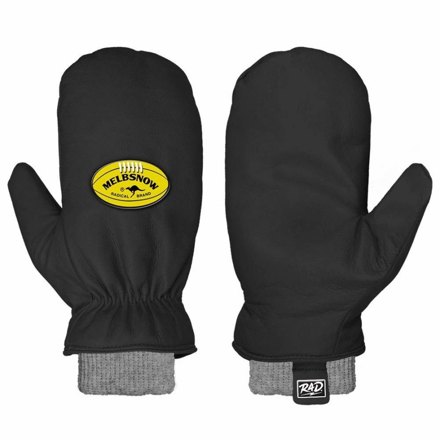 Gloves & Mitts * | Rad Gloves X Msc Rancher Mitt Black