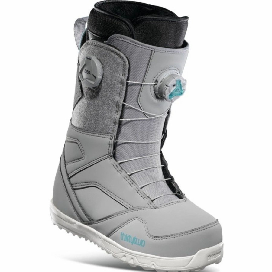 Boots * | Thirtytwo Womens Stw Double Boa 2021 Grey