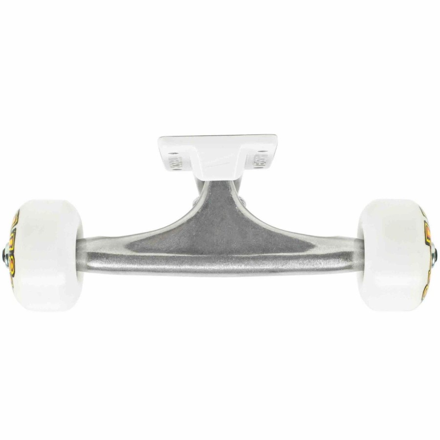 Skate * | Tensor Trucks 5.25 Skateboard Trucks W/ Blind Og Stretch Wheel Raw / White