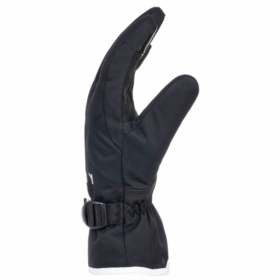 Accessories * | Roxy Jetty Glove 2023 True Black