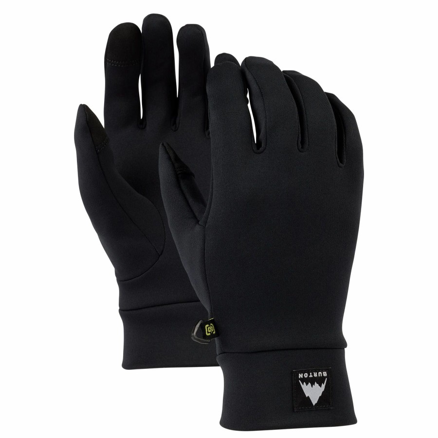 Gloves & Mitts * | Burton Screengrab Liner 2023 True Black