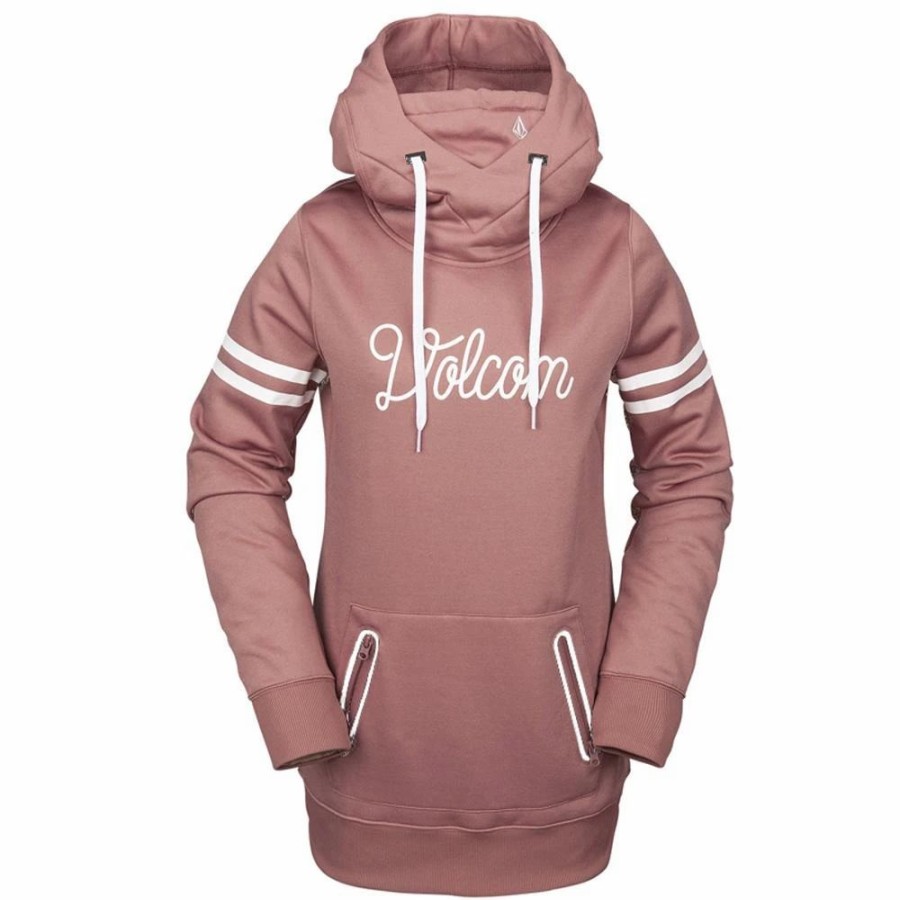 Jackets * | Volcom Spring Shred Hoodie 2020 Mauve