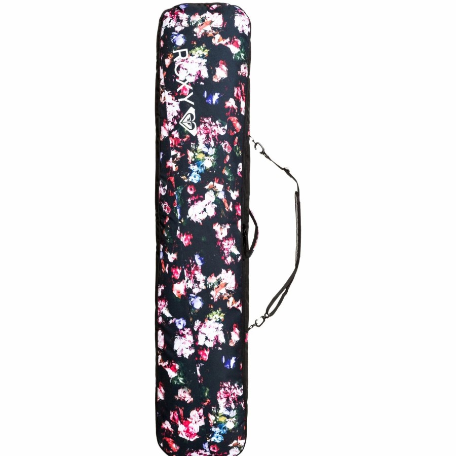 Bags * | Roxy Board Sleeve 2021 True Black Blooming Party