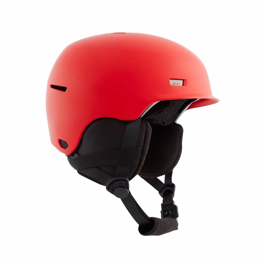 Helmets * | Anon Flash 2021 Red