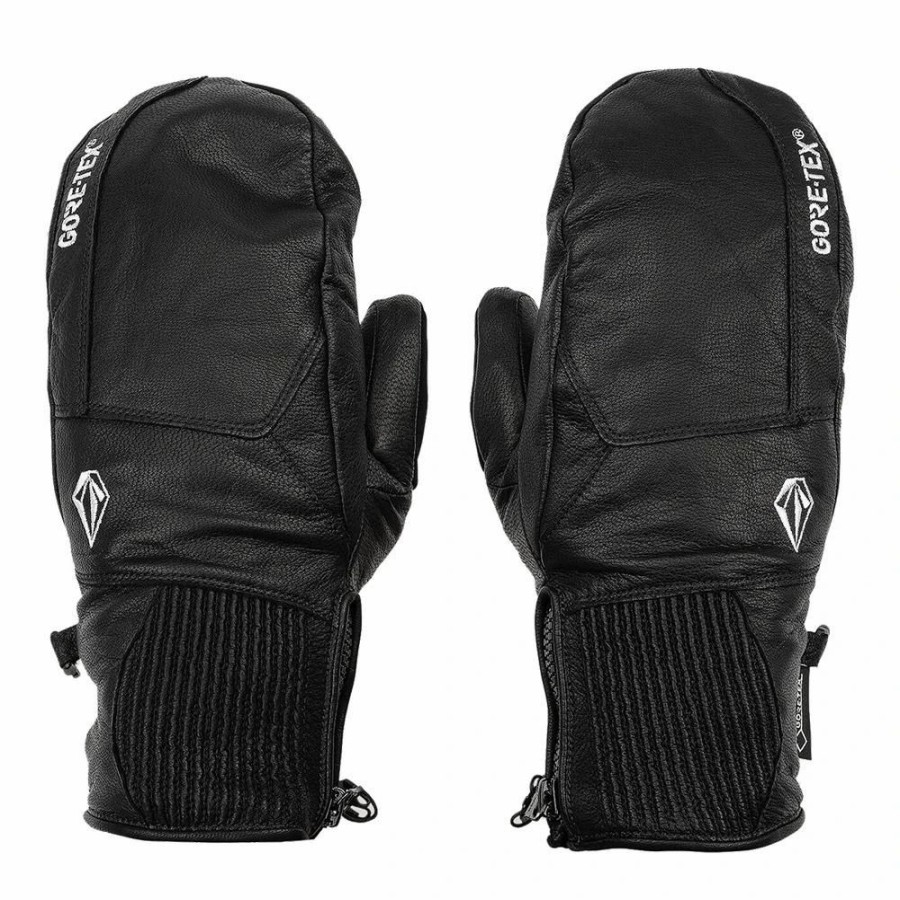 Gloves & Mitts * | Volcom Service Gore-Tex Mitten 2020 Black