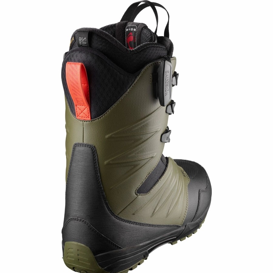 Boots * | Salomon Synapse Wide 2021 Olive Night / Black / Poinciana