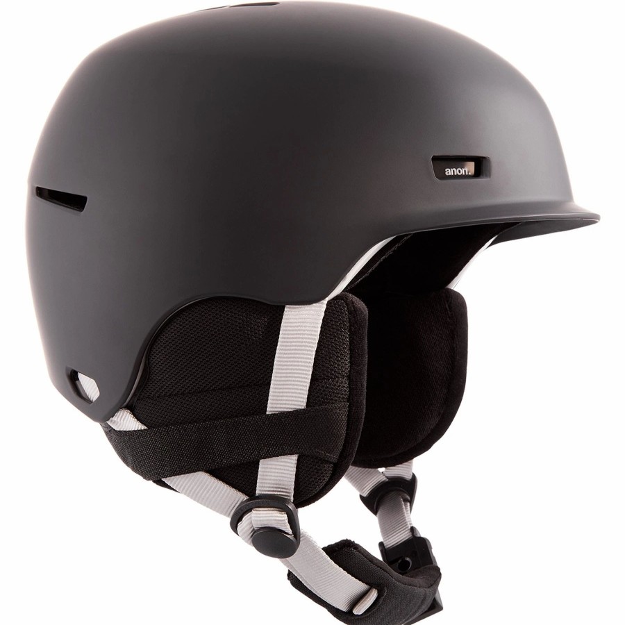 Helmets * | Anon Raven 2022 Black