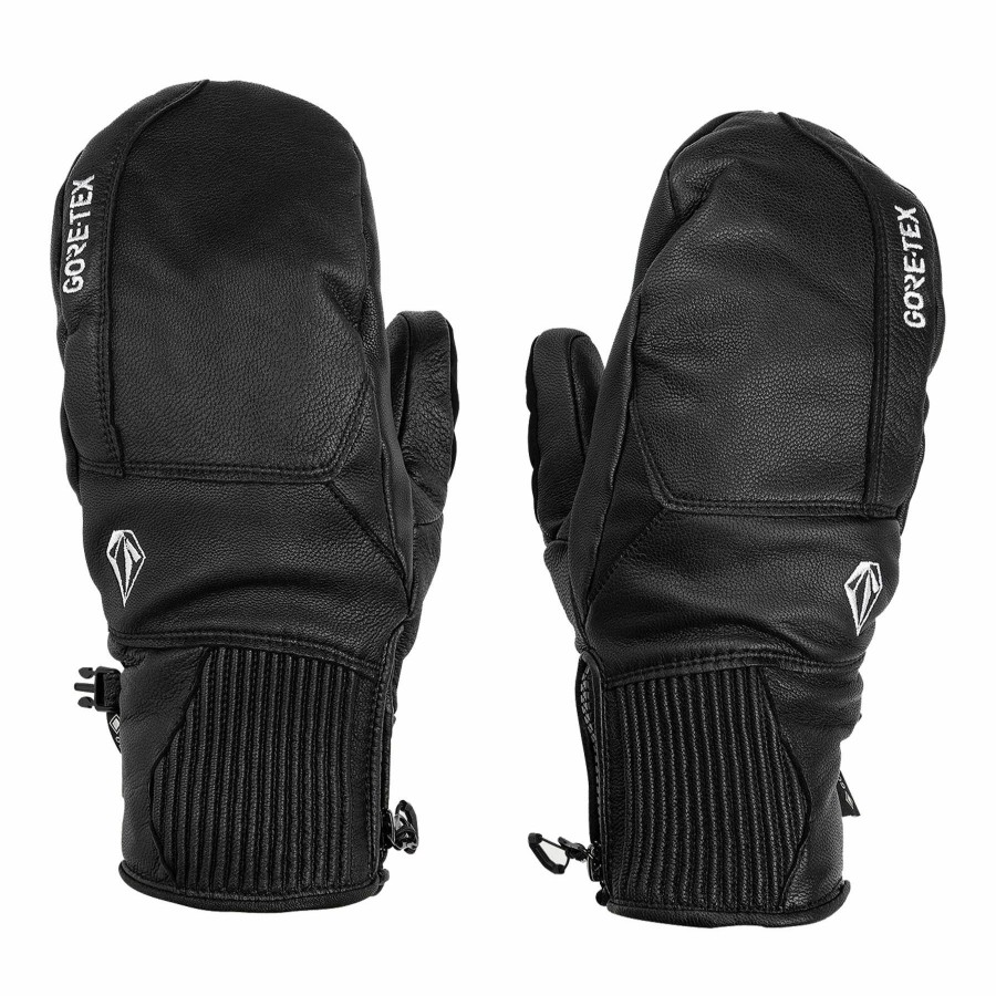 Gloves & Mitts * | Volcom Service Gore-Tex Mitt 2021 Black