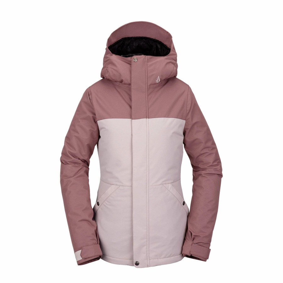 Jackets * | Volcom Bolt Insulated Jacket 2021 Faded Pink