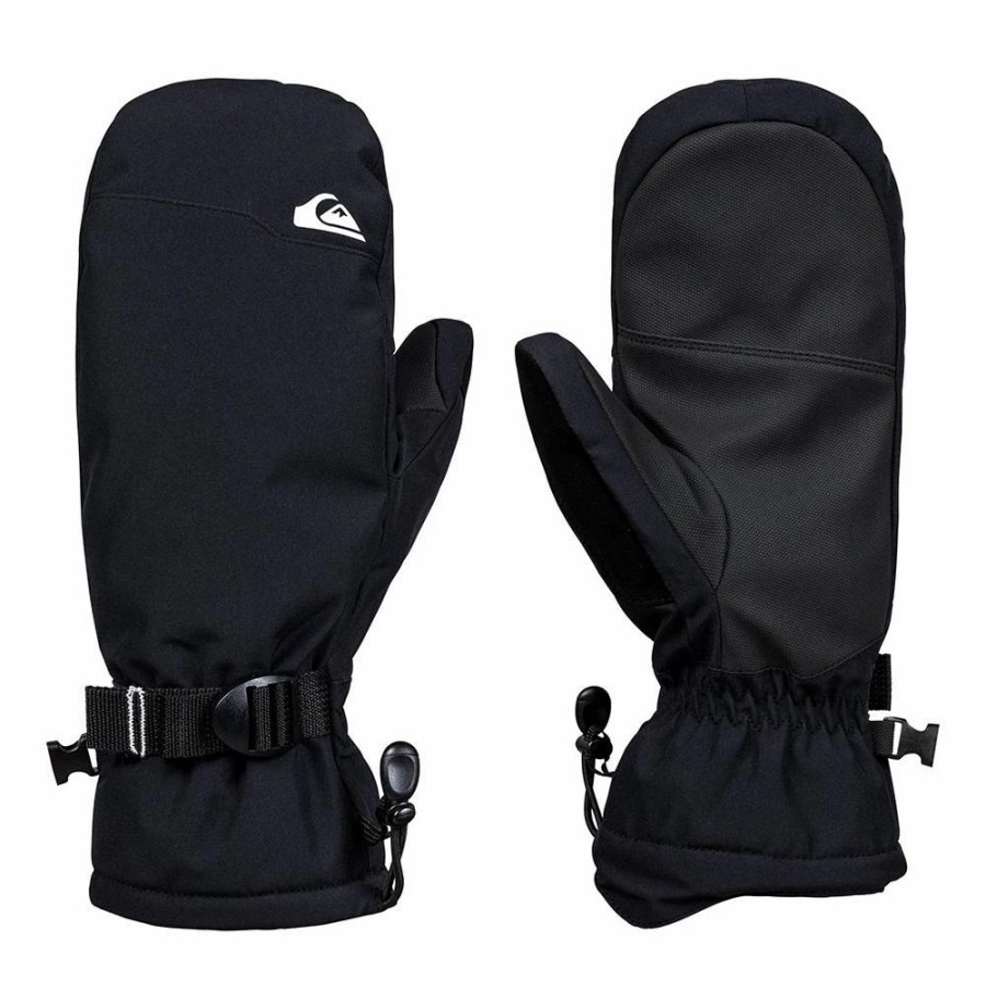 Gloves & Mitts * | Quiksilver Mission Mitt Black