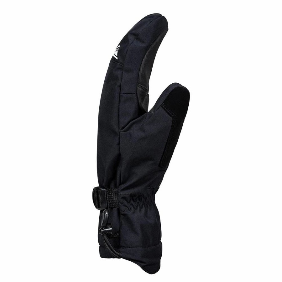 Gloves & Mitts * | Quiksilver Mission Mitt Black