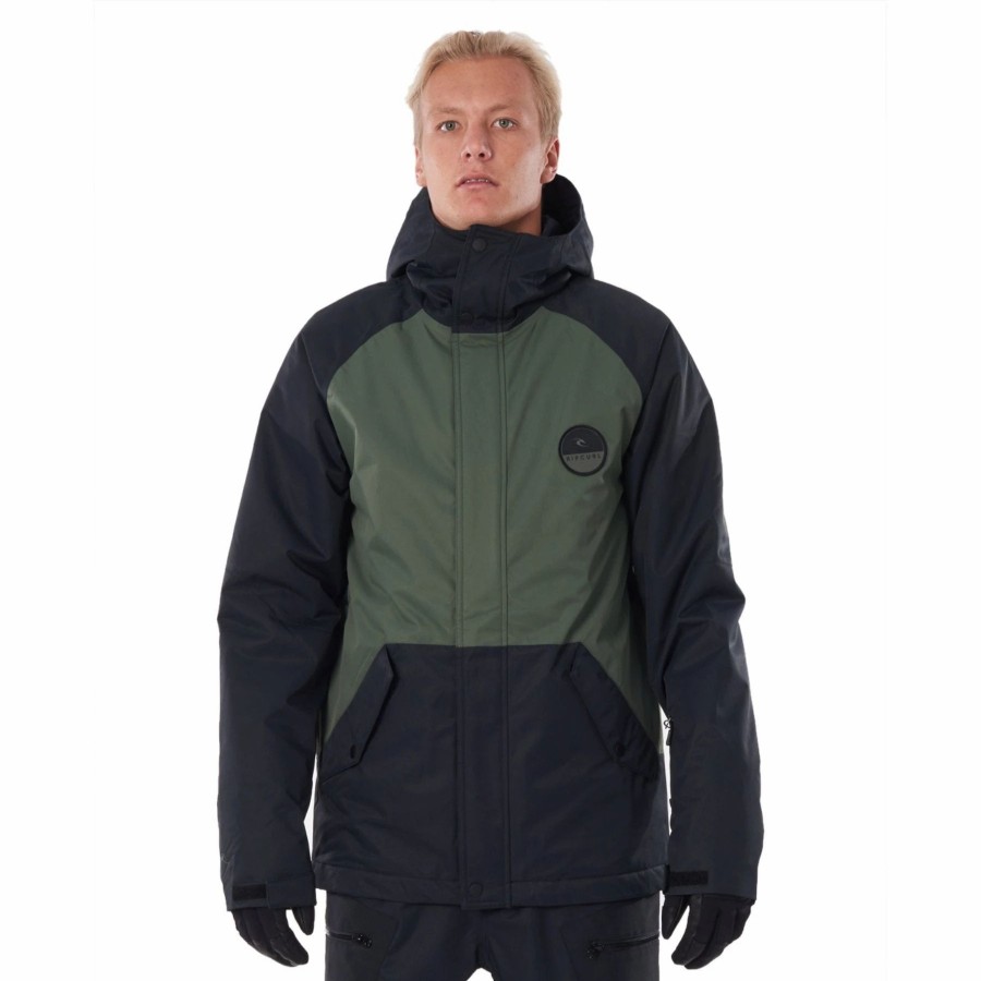 Jackets * | Rip Curl Notch Up Jacket 2021 Forest Green