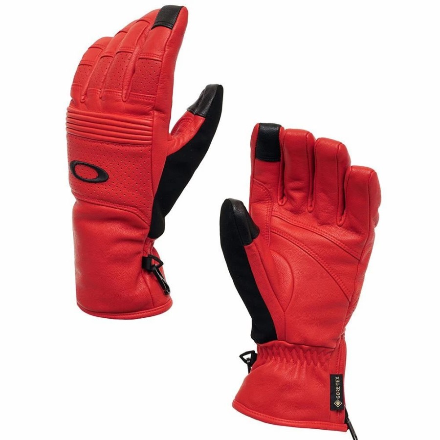 Gloves & Mitts * | Oakley Silverado Gore-Tex Glove 2020 High Risk Red